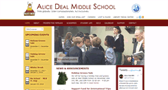 Desktop Screenshot of alicedeal.org